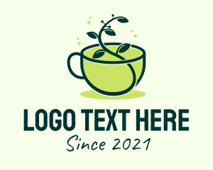 Latte - Organic Coffee Plant logo design