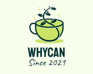 Coffee Mug - Organic Coffee Plant logo design