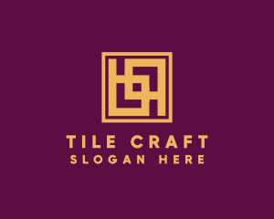 Tile Renovation Flooring logo design