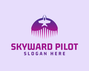 Pilot - Military Jet Pilot logo design
