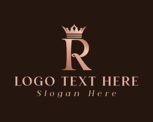 Emperor - Elegant Premium Letter R logo design