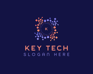 Tech Circuitry Program logo design