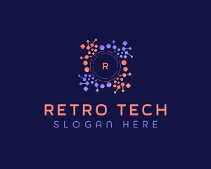 Tech Circuitry Program logo design