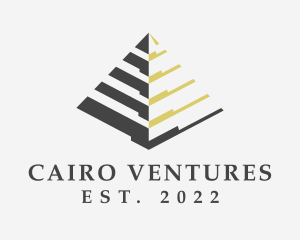 Cairo - Pyramid Architect Contractor logo design