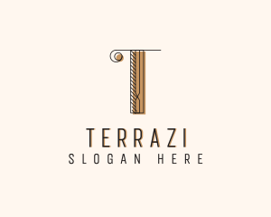 Fashion Boutique Letter T logo design