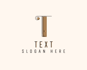 Fashion Boutique Letter T logo design