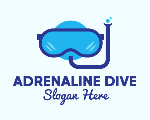 Sea Snorkeling Gear logo design