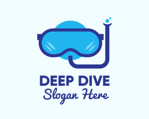 Dive - Sea Snorkeling Gear logo design