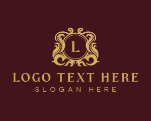 Gold - Classic Luxury Crest logo design