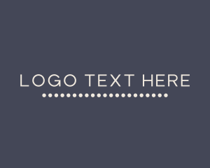 Startup - Dotted Line Business logo design