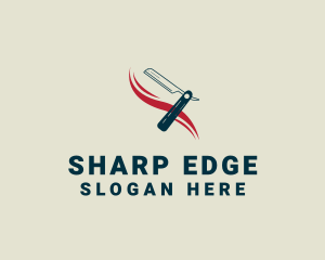 Men Shaver Styling logo design