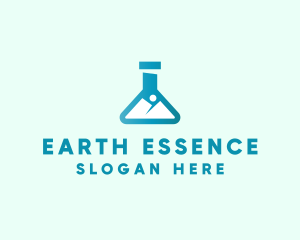 Geology - Mountain Science Lab logo design