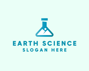 Geologist - Mountain Science Lab logo design