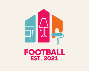 Furniture - Multicolor Home Improvement logo design