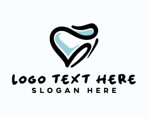 Orthodontist - Tooth Dentistry Clinic logo design