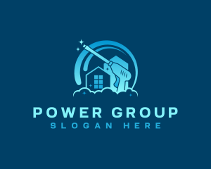 Power Wash Clean Disinfection Logo