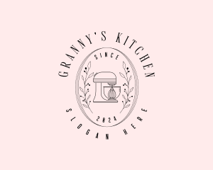 Baking Mixer Bakery logo design