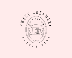 Baking Mixer Bakery logo design