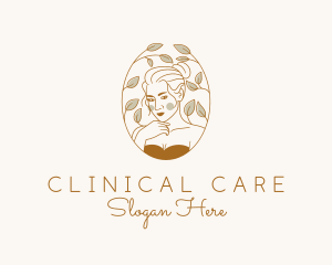 Natural Woman Beauty logo design