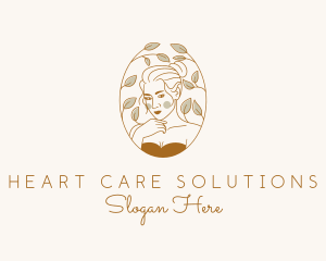 Natural Woman Beauty logo design