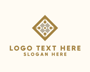 Motif - Diamond Luxury Tile logo design