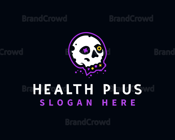 Skull Gaming Player Logo
