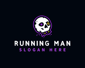 Street - Skull Gaming Player logo design