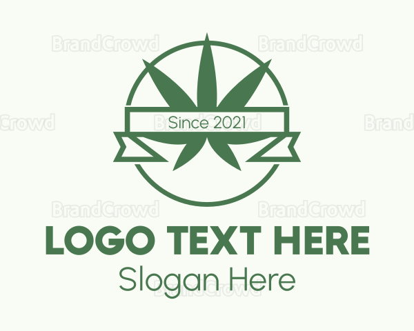 Marijuana Dispensary Banner Logo
