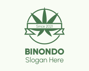 Banner - Marijuana Dispensary Banner logo design