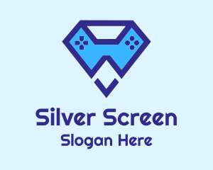 Game Streaming - Diamond Clan Controller logo design