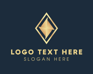 Hotel - Gold Diamond Jeweler logo design