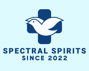 Spiritual Bird Cross logo design