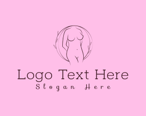 Nude Sexy Skin Care logo design