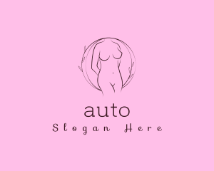 Hairsytlist - Nude Sexy Skin Care logo design