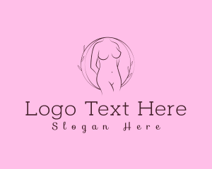 Plastic Surgery - Nude Sexy Skin Care logo design