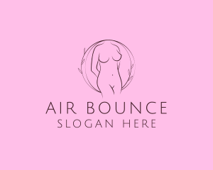 Nude Sexy Skin Care logo design