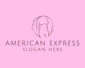 Nude Sexy Skin Care logo design