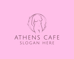 Nude Sexy Skin Care logo design