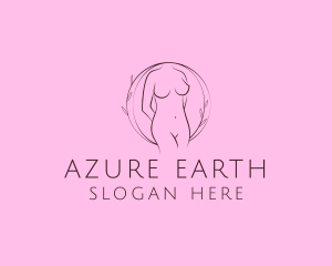 Nude Sexy Skin Care logo design