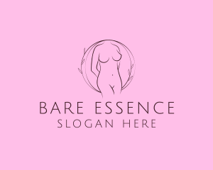 Nude - Nude Sexy Skin Care logo design