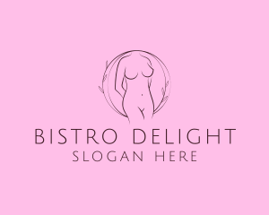 Nude Sexy Skin Care logo design