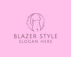 Nude Sexy Skin Care logo design