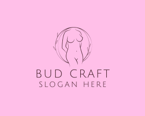 Nude Sexy Skin Care logo design