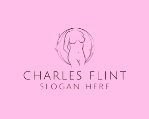 Nude Sexy Skin Care logo design