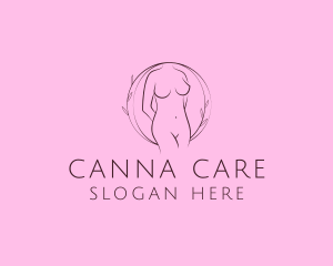 Nude Sexy Skin Care logo design