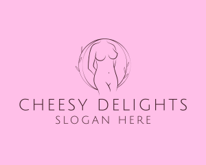 Nude Sexy Skin Care logo design