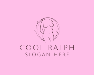 Nude Sexy Skin Care logo design