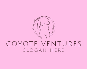 Nude Sexy Skin Care logo design