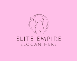 Nude Sexy Skin Care logo design