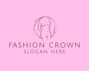 Nude Sexy Skin Care logo design